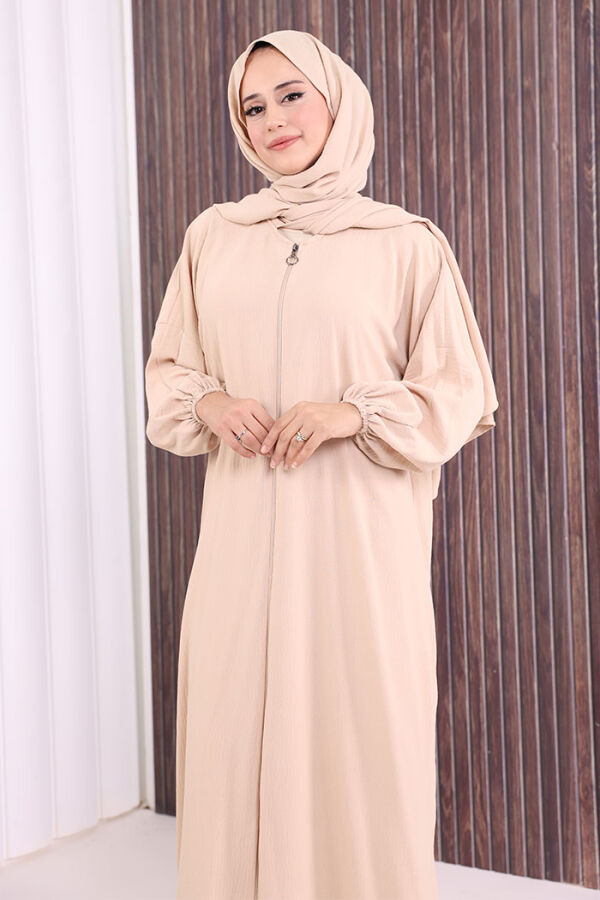 Şallı Namaz Elbisesi 3857 Taş - 5