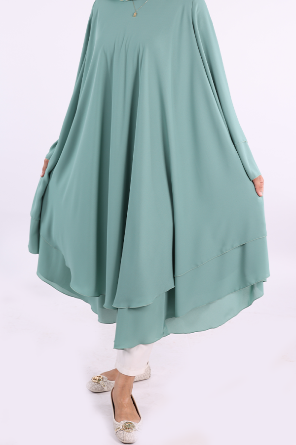 Kat Detaylı Tunik 3988 Mint - 5