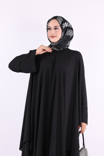 Kat Detaylı Tunik 3988 Siyah - 5