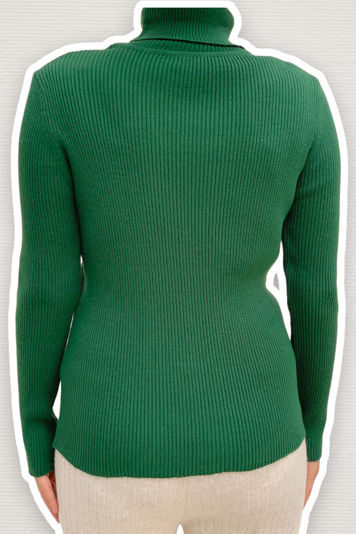 4138 Fisherman's Sweater Emerald - 4