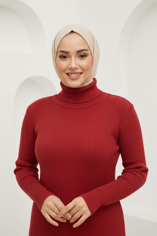 4138 سترة الصياد كلاريت الأحمر - 1