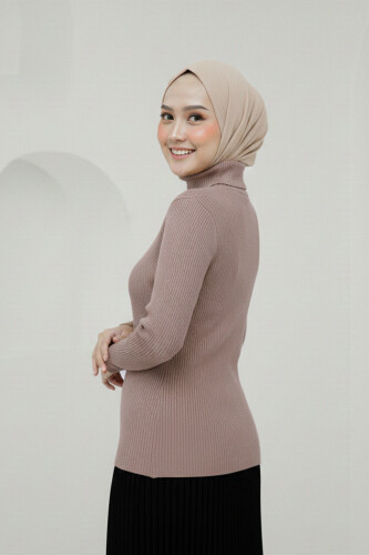 4138 Fischerpullover Nerz - 1