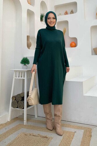 4261 Triko Tunik Zümrüt - 1