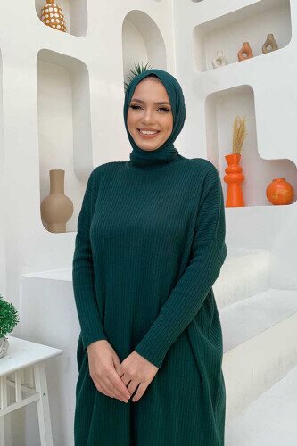 4261 Triko Tunik Zümrüt - 4