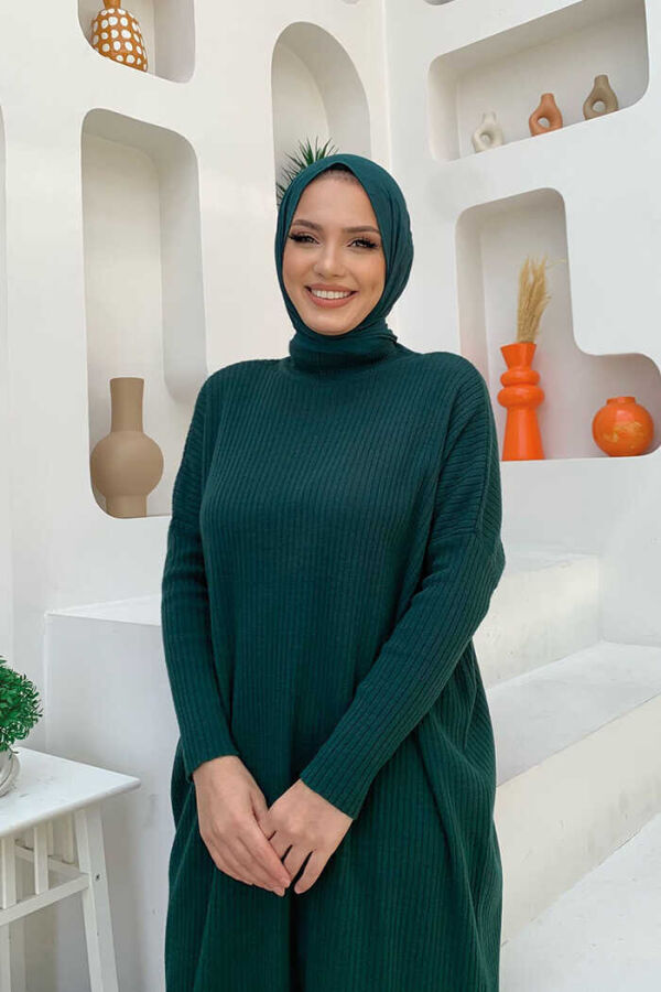 4261 Triko Tunik Zümrüt - 4