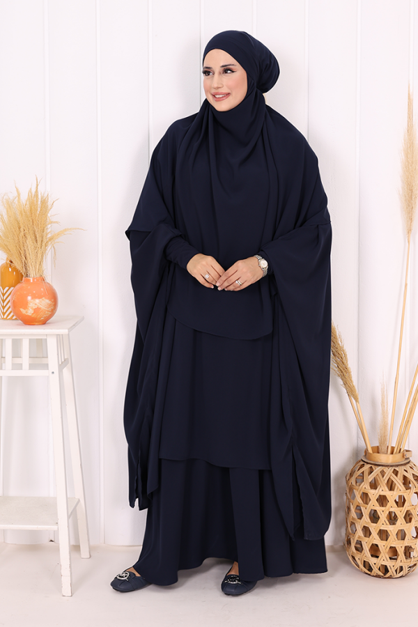 Sufleli Cilbab 6024 Lacivert - 3