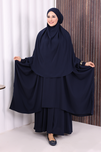 Sufleli Cilbab 6024 Lacivert 