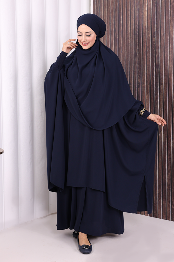 Sufleli Cilbab 6024 Lacivert - 2