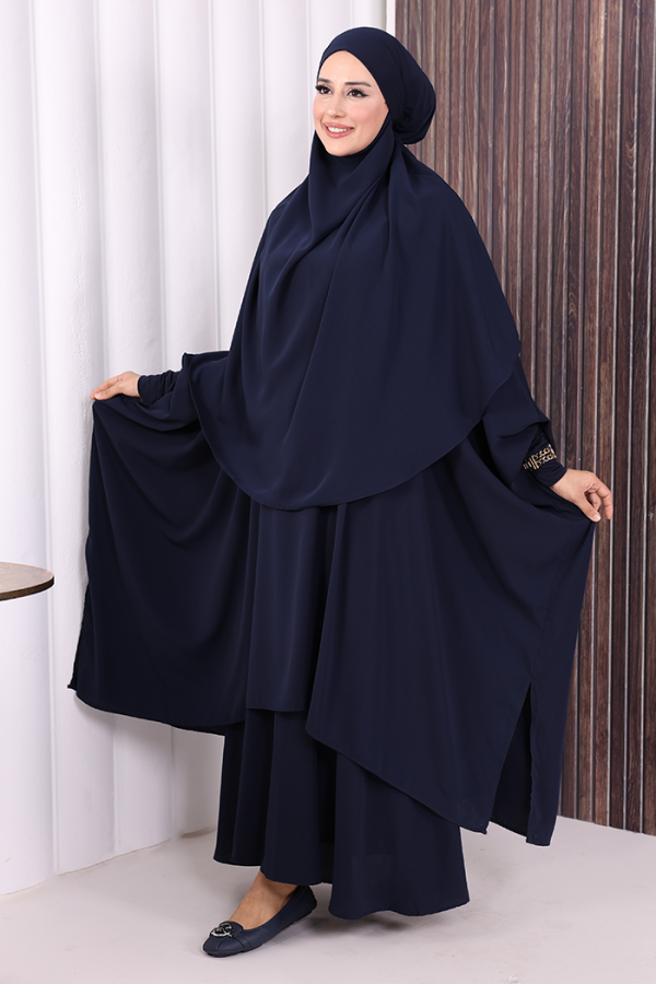 Sufleli Cilbab 6024 Lacivert - 4
