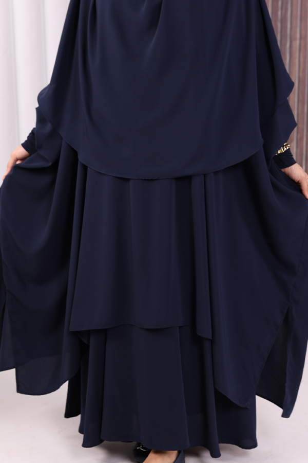 Sufleli Cilbab 6024 Lacivert - 7