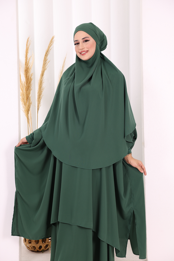 Sufleli Cilbab 6024 Zümrüt - 7