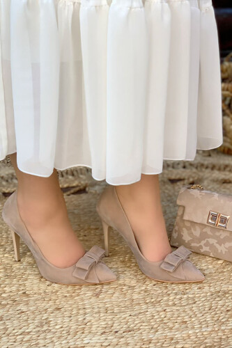 6539 Fiyonklu Stiletto Taş - Bym Fashion