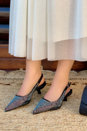 6554 Ayakkabı Siyah - Bym Fashion