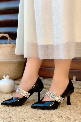 6555 Ayakkabı Siyah - Bym Fashion