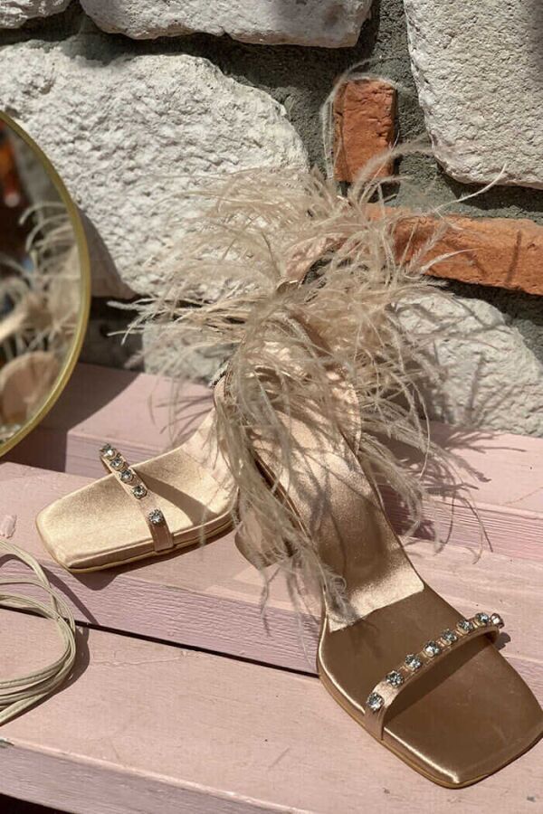 6556 Ayakkabı Vizon - 5