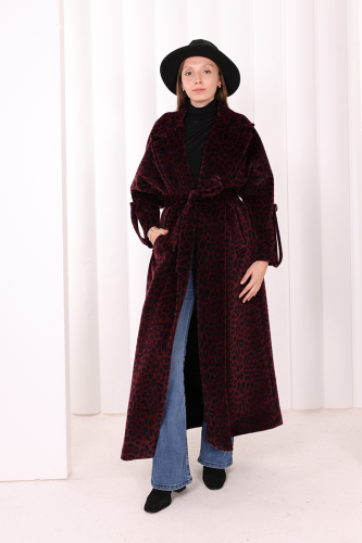 Leopar Kaban 70058-1 Bordo - Bym Fashion