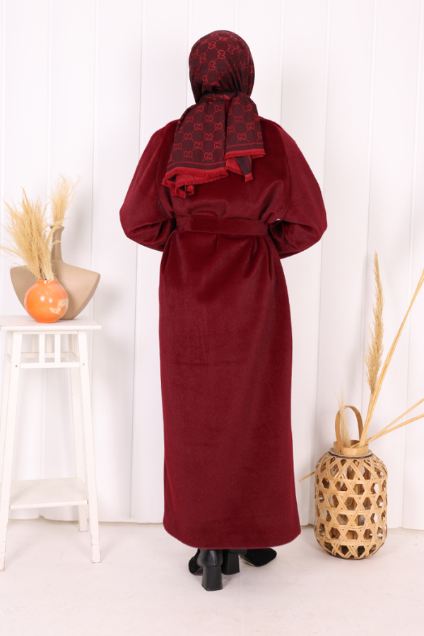 Kuşaklı Kaban 70058 Bordo - 5