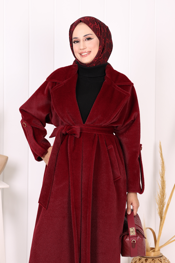 Kuşaklı Kaban 70058 Bordo - 6