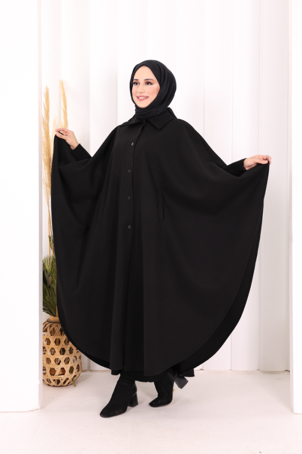 70068 Kaşe Panço Siyah - 2