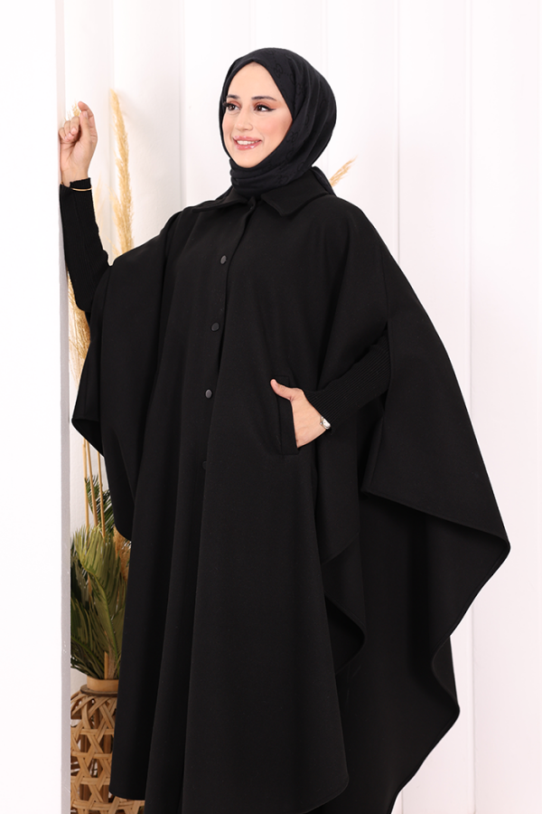 70068 Kaşe Panço Siyah - 3