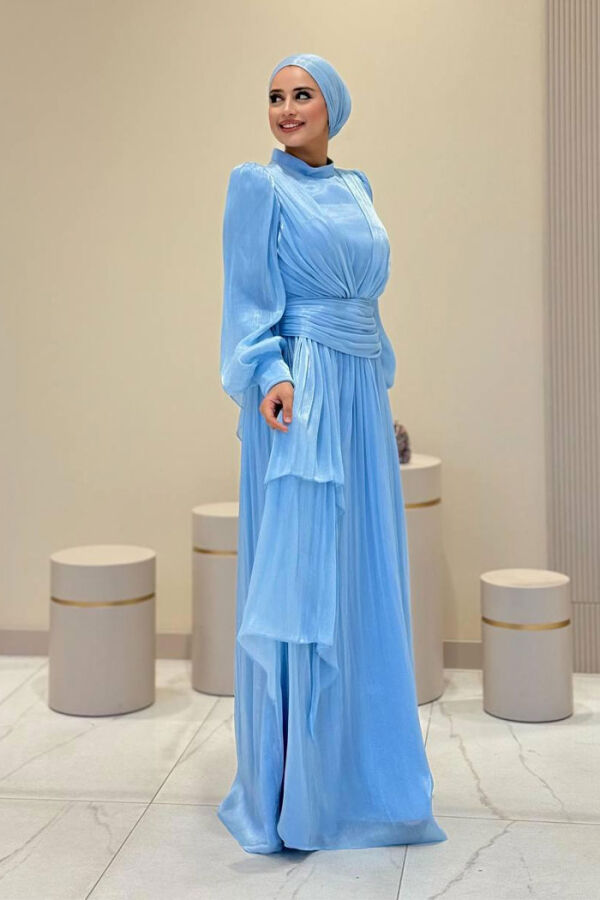 Valentino Abiye 7037 Bebe Mavisi - 3