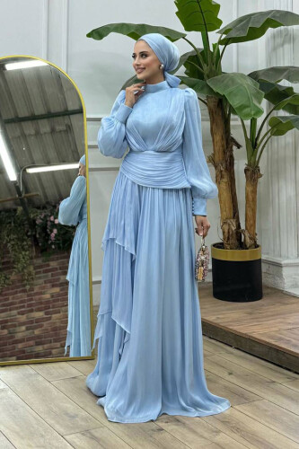 Valentino Abiye 7037 Bebe Mavisi - 3