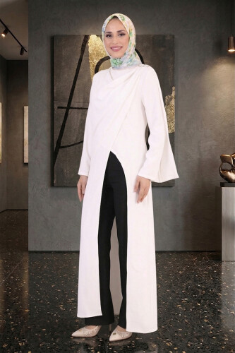 8698-1 Tunik Ekru - 3