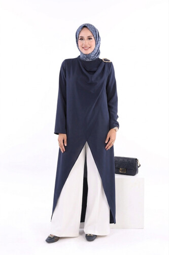 8698-1 Tunik Lacivert - 2