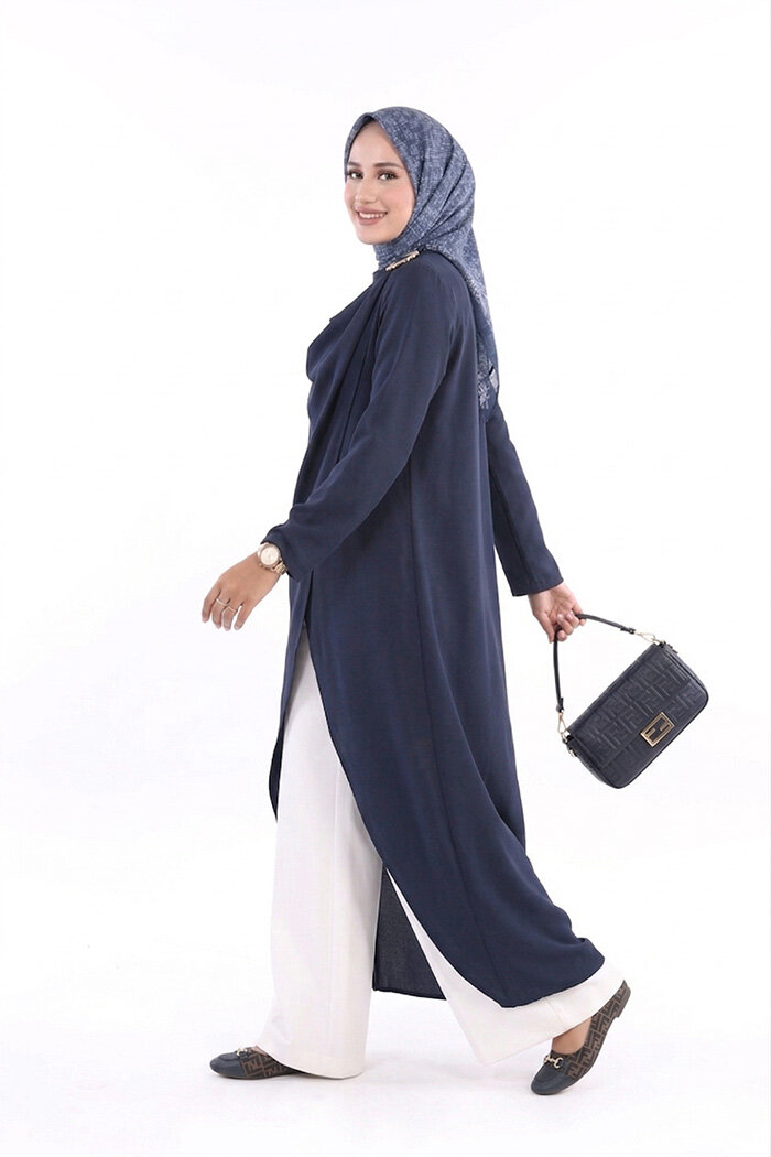 8698-1 Tunik Lacivert - 3