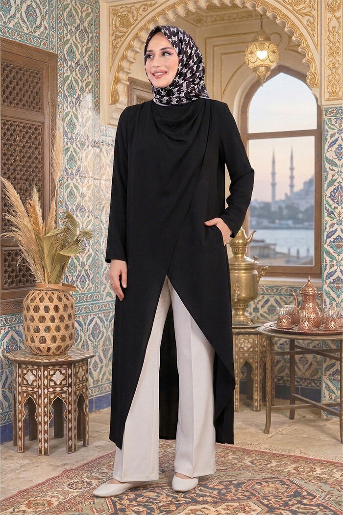 8698-1 Tunik Siyah - 1