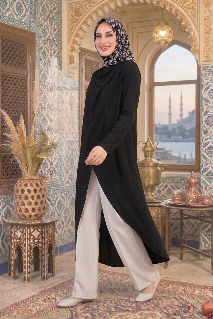 8698-1 Tunik Siyah - 3