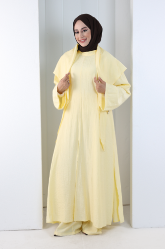 Bağlama Detay Takım 8707 Sarı - 3