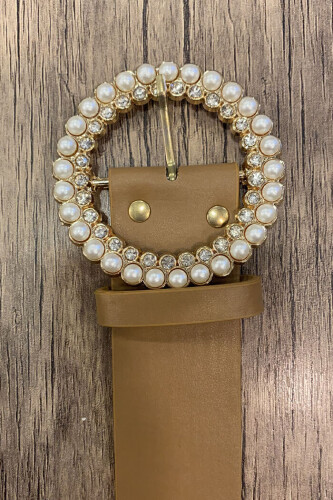 9029 İncili Üçgen Kemer Vizon - 2