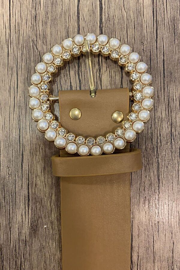 9029 İncili Üçgen Kemer Vizon - 2