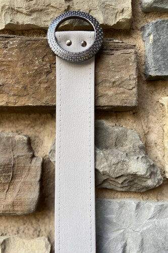 9037 Kemer Gri - Bym Fashion