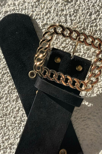 9042 Kemer Siyah - Bym Fashion