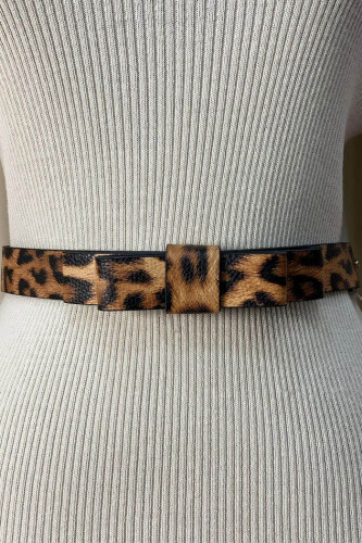 9053 Leopar Kemer Leopar - Bym Fashion
