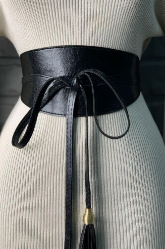 9057 Kemer Siyah - Bym Fashion