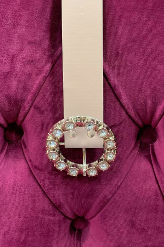 9059 Deri Taşlı Kemer Taş - Bym Fashion