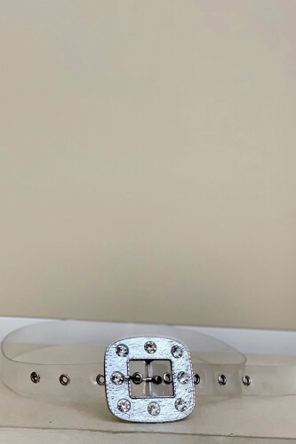 9096 Şeffaf Kemer Gümüş - 5