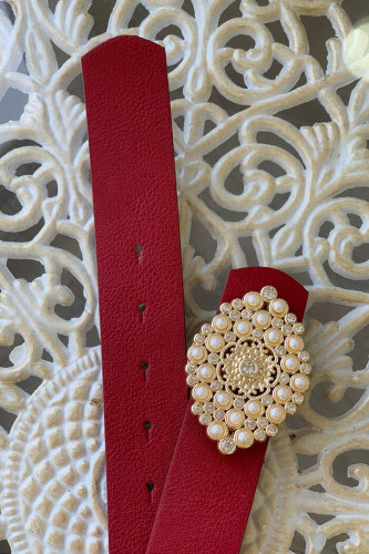 9098 Kemer Bordo - Bym Fashion