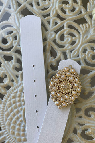 9098 Kemer Ekru - Bym Fashion