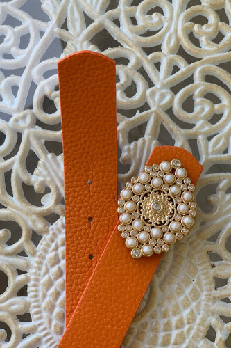 9098 Kemer Oranj - Bym Fashion