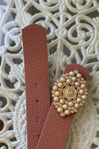 9098 Kemer Pudra - Bym Fashion