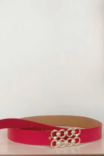 9104 kemer Fuşya - Bym Fashion