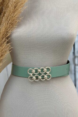 9104 kemer Mint - Bym Fashion