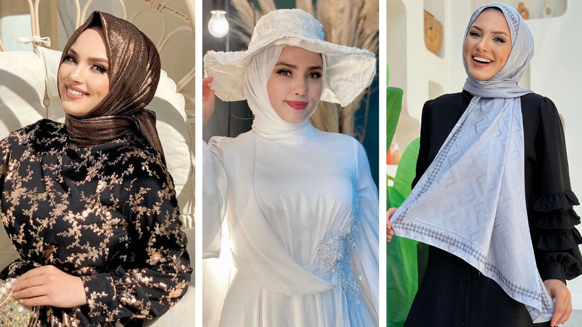 Yuvarlak Yüze Hangi Şal Modelleri Yakışır?