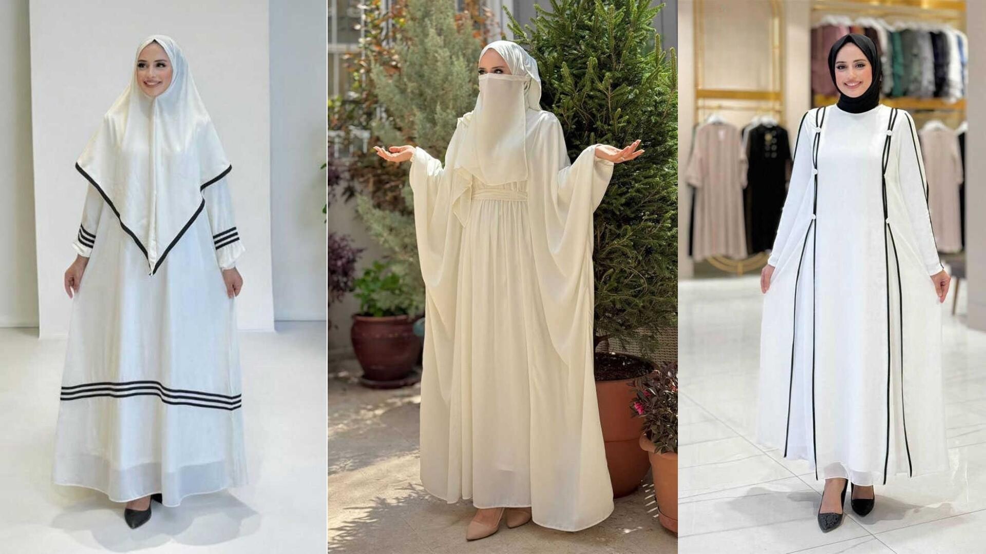 Beyaz Tesettür Elbise Altına Hangi Ayakkabı Giyilir?