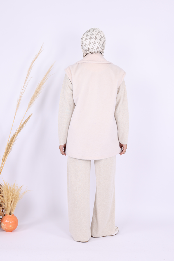 Angora Yelek 70031 Taş - 3