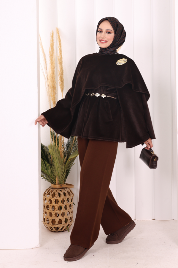 Atkı Detay Panço 70061 Kahverengi - 2